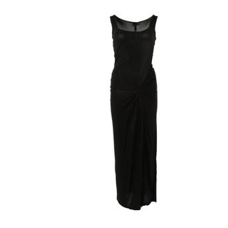 Pinko Zwarte Jurk - Dames - Feestkleedjes - Zwart - S - Kleedjes