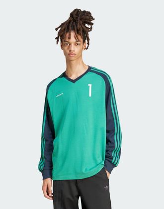 adidas Originals Maglia verde semi court