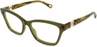 Chlo&eacute; Cat-eye Brillen - Dames - Accessoires - Groen - Maat: 56 MM
