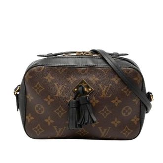 Louis Vuitton Pre-owned Cross Body Bags, female, Brown, Size: ONE SIZE Pre-owned Saintonge Monogram 2way Bag