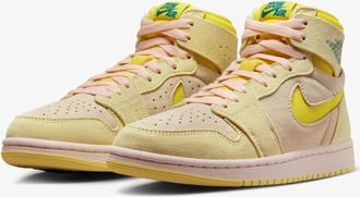 Nike Air Jordan 1 Zoom CMFT 2 Womens Citron Tint Lifestyle Shoes LIQ1111