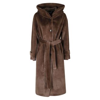 Seventy Abrigo Ecopelliccia - Coats - Mujer - Marr&oacute;n - 2XS