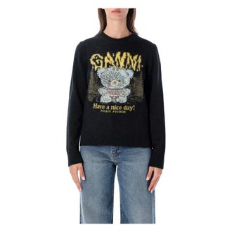 Ganni Donna, Maglie, Nero, S, new
