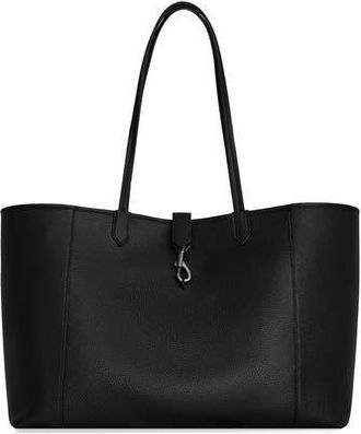 Rebecca Minkoff Megan East/West Leather Tote in Black at Nordstrom Rack