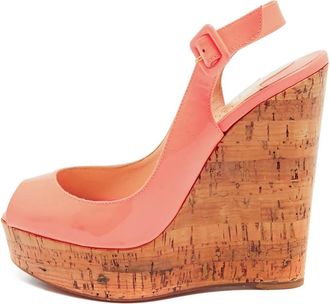 Christian Louboutin Pumps con plateau 135mm - Rosa