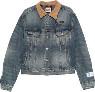 Gallery Dept. Santa Fe Trucker - Heren - Spijkerjassen - Blauw - L - Katoen - Jassen