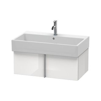 Duravit Mueble De Pared Duravit Vero Air 78,4 X 43,1 Cm, 1 Extra&iacute;ble, Para Vero Air 235080, Color (frente/cuerpo): Roble Oscuro Cepillado Chapa De Madera Aut&eacute;