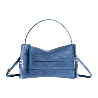 J.W.Anderson Handbags, female, Blue, Size: ONE SIZE Loafer Bag