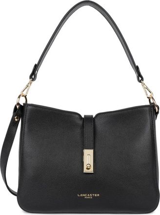 Lancaster Large Shoulder Bag Milano Horizon - Dames - Schoudertassen - Zwart - ONE Size - Leer - Tassen
