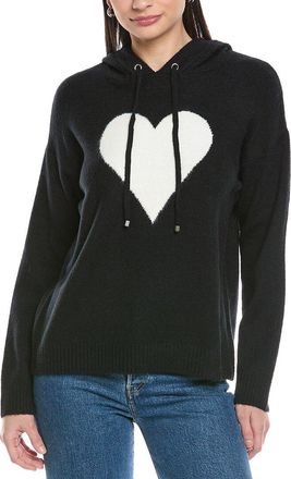 Vince Camuto Heart Motif Hoodie
