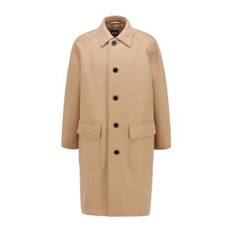 HUGO BOSS Hombre, Abrigos, Beige, Talla: M