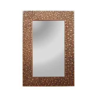 Chloe Lighting Reflection Contemporary-Style Rectangle Antique Golden Finish 36