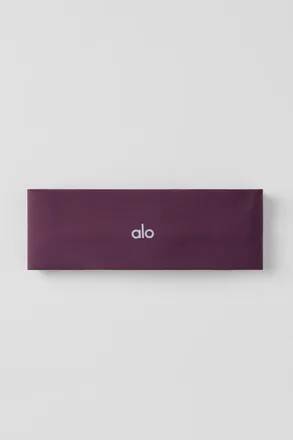Alo | Airlift Headband in Rich Bordeaux