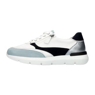 Hassia Bordeaux Sneakers - Dames - Sneakers - Wit - 41 EU - Leer - Schoenen