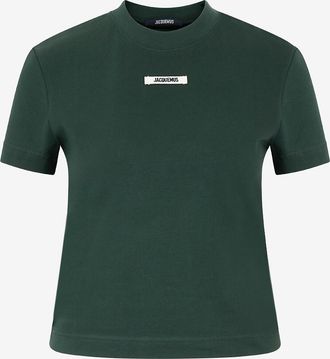 Jacquemus Kurzarm-T-Shirt Le tshirt Gros Grain