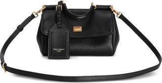 Dolce & Gabbana Womens My Sicily Mini Handbag In Plong&eacute; Calfskin