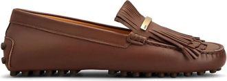Tod's Gommino Loafers - Dames - Loafers - Bruin - 36 1/2 EU - Leer - Schoenen