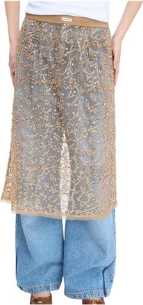 Munthe Donna, Gonne, Marrone, M, new