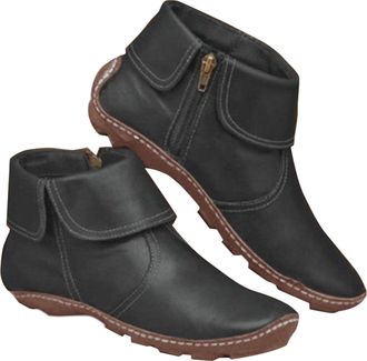 Generic Ankle Boots for Women Uk Short Low Heel Ladies Shoes Waterproof Non-Slip Wide Fit Wellies Boots Classic Winter Side Zipper Unique Point Toe Wedge Shoe