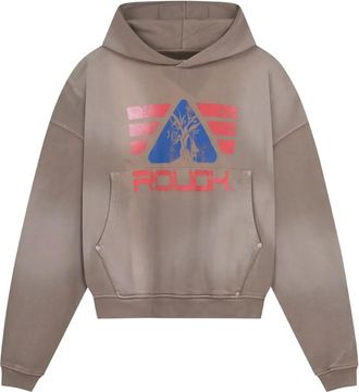 Rough. Felpa Delta con cappuccio - Toni neutri