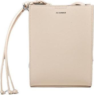 Jil Sander Small Rectangular Shoulder Bag In Brushed Bovine Leather