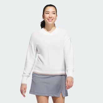 adidas adidas Performance Womens Ultimate365 Knit Sweater - White - Size X-Small
