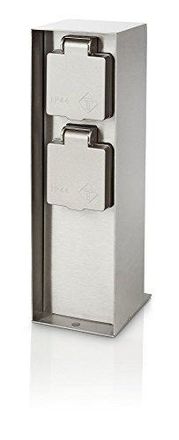 Philips By Signify Terminal De Toma De Corriente El&eacute;ctrico Gris Moderno