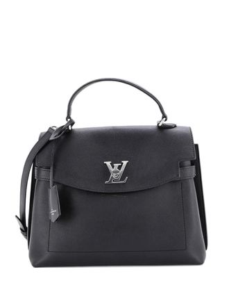 Louis Vuitton Lockme Ever Handbag Leather MM satchel - Nero