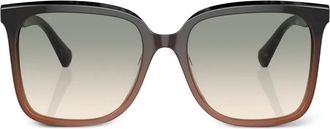 Brunello Cucinelli Occhiali da sole BC4007S squadrati - Nero