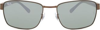 Ray-Ban RB3750 925940 Mens Sunglasses Brown Size 59
