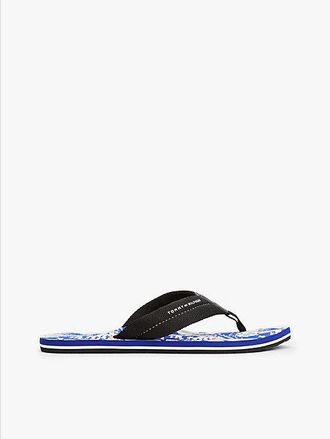 Tommy Hilfiger Print Footbed Flip-Flops