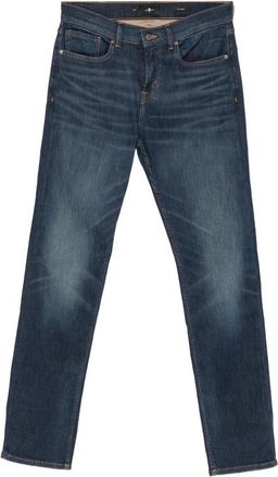 7 For All Mankind Faded-effect Jeans