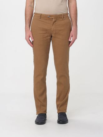 Mason's Pantaloni slim fit Masons in cotone e lino stretch
