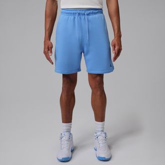 Nike Jordan Mens Jordan Brooklyn Fleece Shorts in Blue | FV7285-412