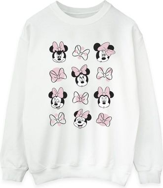 Disney Dames/Dames Minnie Mouse Multiple Sweatshirt (Wit)
