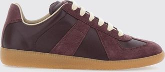 Maison Margiela Sneaker Replica in pelle e suede con design bicolore