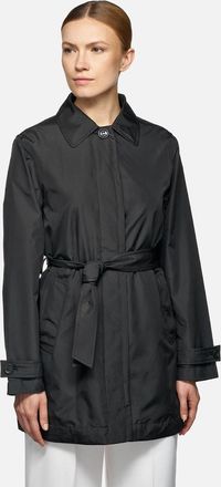 Geox Womens Geox Womens W SOLEIL TRENCH in Black - Size: 10