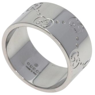 Gucci White Gold (18K) Band Ring (Pre-Owned)