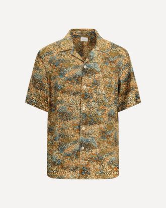 Saint Laurent Camicia boxy con stampa all-over Man 39