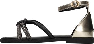 Liu Jo Amira 931 Sandaal - Dames - Sandalen - Zwart - 36 EU - Leer - Schoenen