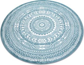 RugsX Rugsx - Alfombra Fun Napkin Servilleta Circulo - Azul Blue Circulo 160 Cm