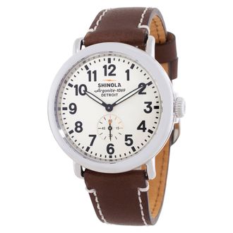 Shinola Aucoin Quartz White Dial Mens Watch S011000010