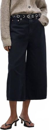 Closed Lyna Wide Leg Denim Jean In Black