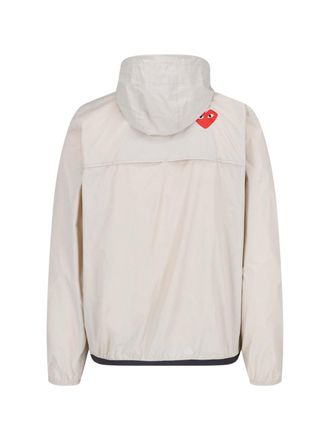 Comme Des Gar&ccedil;ons Comme Des Garcons Play Nylon Anorak Jacket - Beige