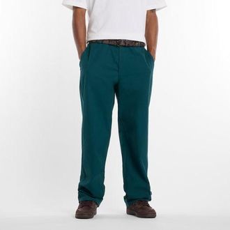New Balance Mens Numeric Standard Pant 32 in Green Cotton Twill, size X-Large