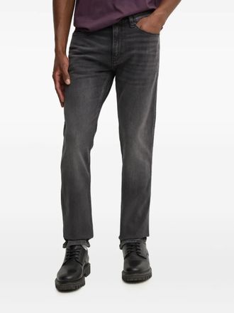 HUGO BOSS Jeans met knoopsluiting - Grijs
