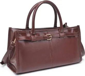 Urban Expression Womens Joanna Crossbody Bag In Chocolate