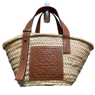 Loewe Brown Raffia Tote Bag (Pre-Owned)