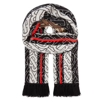 Burberry TB Monogram Scarf