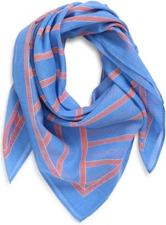 Madewell Medium Cotton Bandana in Calm Blue at Nordstrom